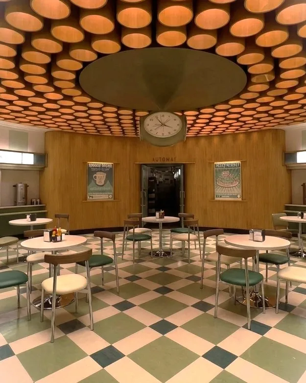 ร้านอาหาร เหมือนร้านอาหารใน Stranger Thing เลยย